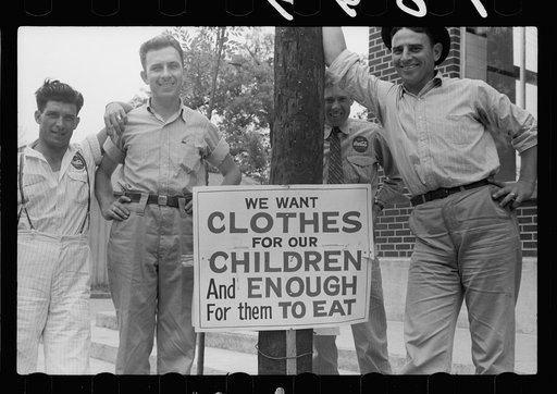 Untitled photo, possibly related to: Employees of Coca-Cola plant on strike, Sikeston, Missouri