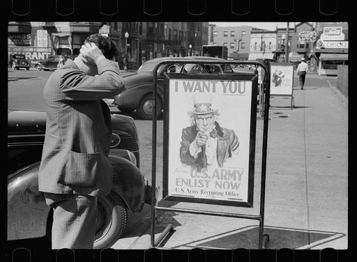 In front of post office, Benton Harbor, Michigan
