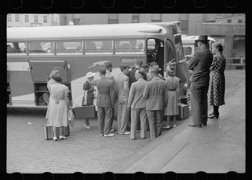 Greyhound bus station, Harrisburg, Pennsylvania