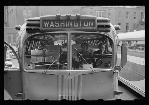 Untitled photo, possibly related to: Greyhound bus station, Harrisburg, Pennsylvania