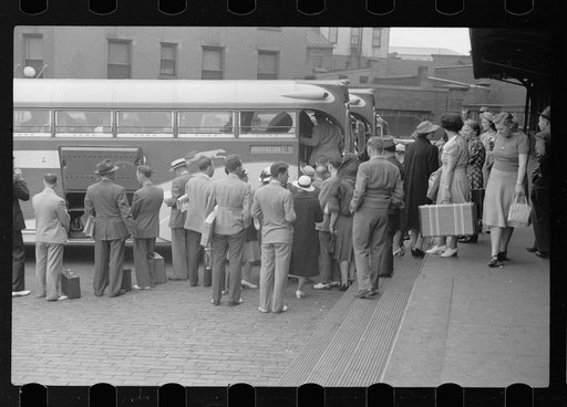 Greyhound bus station, Harrisburg, Pennsylvania