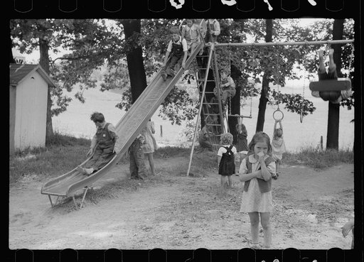 Untitled photo, possibly related to: Migrant children at nursery school, Berrien County, Michigan