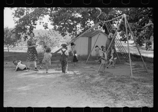 Untitled photo, possibly related to: Migrant children at nursery school, Berrien County, Michigan