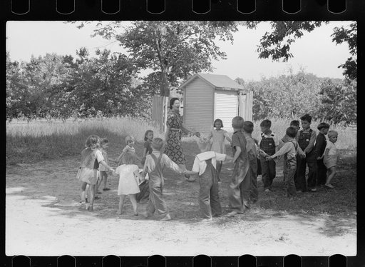 Migrant children at nursery school, Berrien County, Michigan