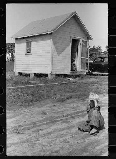Untitled photo, possibly related to: Water supply for nine company cabins at fruit packing plant, Berrien County, Michigan