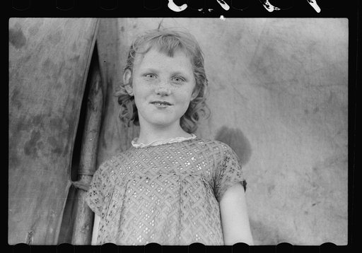 Migrant child, Berrien County, Michigan