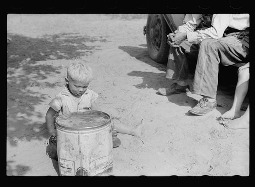 Untitled photo, possibly related to: Migrant child from Arkansas, Berrien County, Michigan