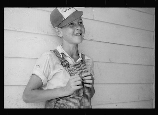 One of the children of the Dyess Colony Project who is a 4-H Club member, Mississippi County, Arkansas