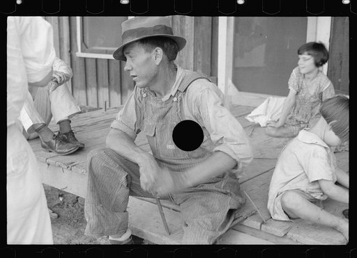 Untitled photo, possibly related to: Daughter of sharecropper, Mississippi County, Arkansas