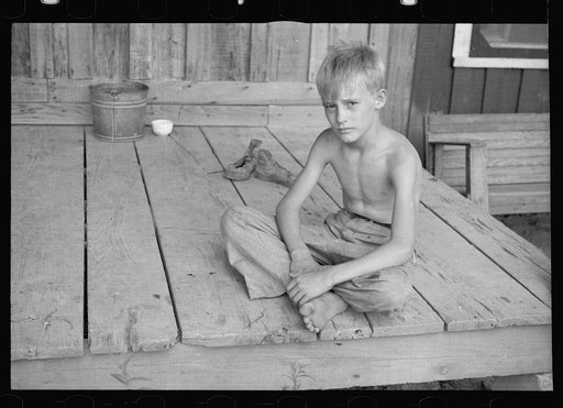 Son of a sharecropper, Wilson cotton plantation, Arkansas