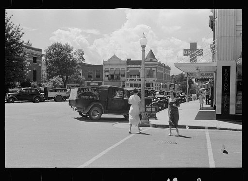 Scene at Fayetteville, Arkansas