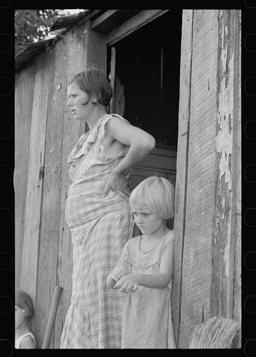Wife and child of a sharecropper, Washington County, Arkansas