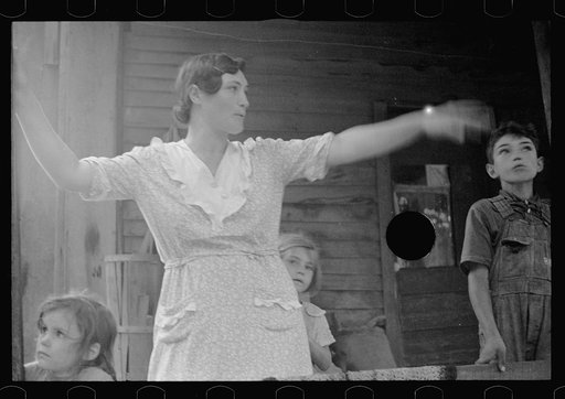 Untitled photo, possibly related to: Sharecropper's son, Ozark Mountains, Arkansas