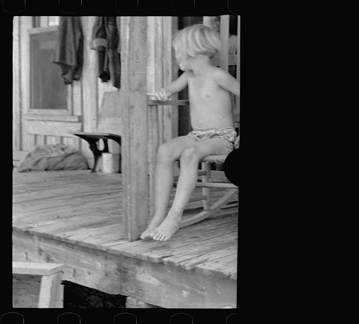 Untitled photo, possibly related to: Wife of a sharecropper, Stortz cotton plantation, Pulaski County, Arkansas