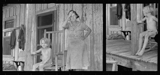 Untitled photo, possibly related to: Wife of a sharecropper, Stortz cotton plantation, Pulaski County, Arkansas