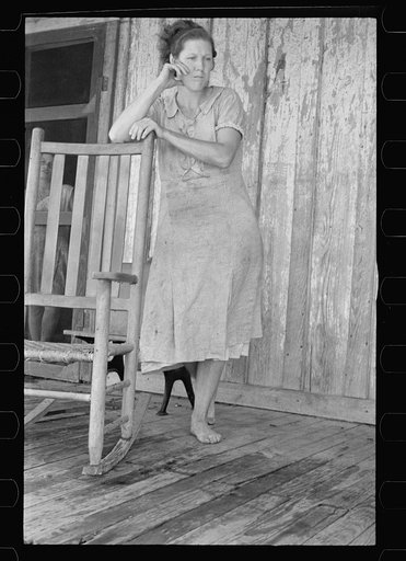 Wife of a sharecropper, Stortz cotton plantation, Pulaski County, Arkansas