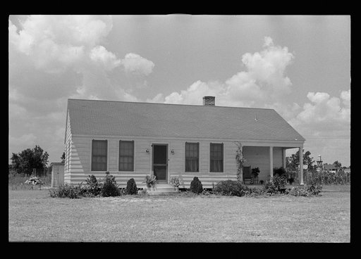 Five-room house, Meridian (Magnolia) Homesteads, Mississippi