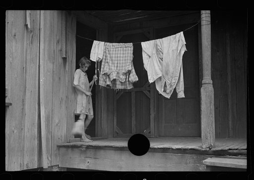 Untitled photo, possibly related to: Daughter of a sharecropper, Lauderdale County, Mississippi