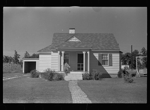 House at Tupelo Homesteads, Mississippi