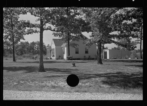 Untitled photo, possibly related to: House at Tupelo Homesteads, Mississippi