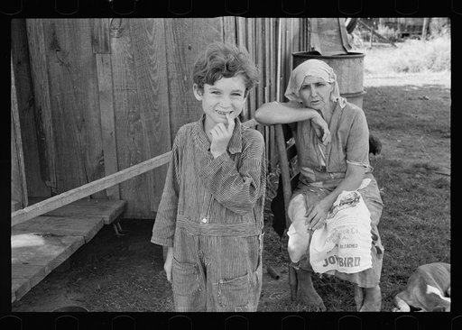 Untitled photo, possibly related to: Wife and child of sharecropper, Tangipahoa Parish, Louisiana