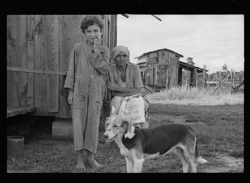Untitled photo, possibly related to: Wife and child of sharecropper, Tangipahoa Parish, Louisiana