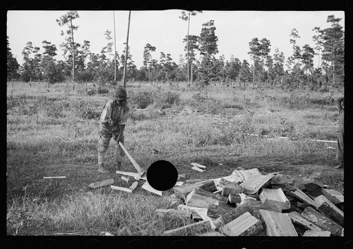 Untitled photo, possibly related to: Negro rehabilitation client, Tangipahoa Parish, Louisiana