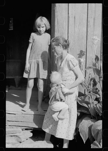 Untitled photo, possibly related to: Wife of sharecropper who will be resettled on Skyline Farms, Alabama