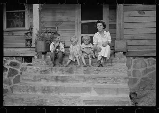 Children of resettlement farmer, Skyline Farms, Alabama