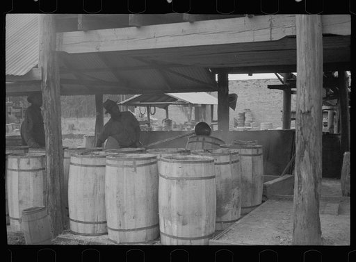 Turpentine distillery near the project, Irwin County, Georgia