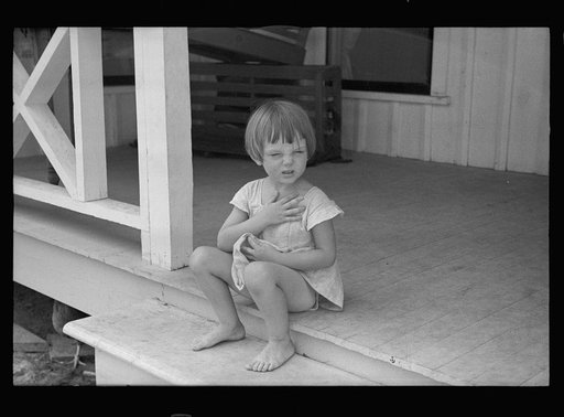 Untitled photo, possibly related to: Wife and children of tenant farmer who has been resettled, Irwin County, Georgia