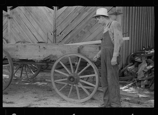 Untitled photo, possibly related to: Blacksmith, Irwin County, Georgia