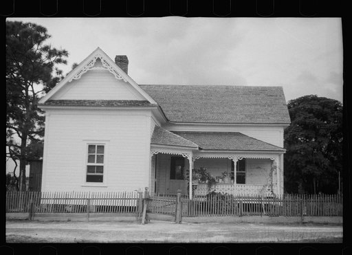 Repainted and remodeled house, Irwin County, Georgia