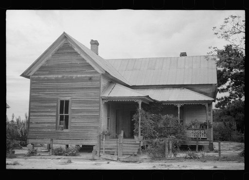 House before improvements have been made, Irwin County, Georgia