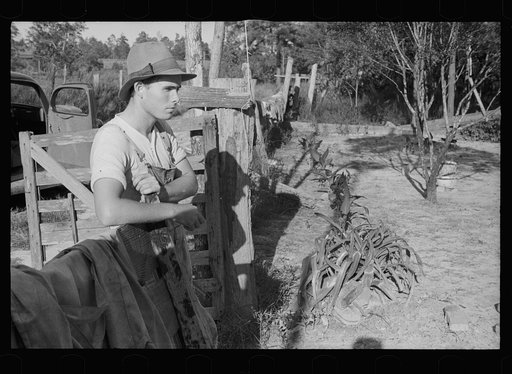 Untitled photo, possibly related to: Resettled farmer who has failed to cooperate with Wolf Creek Farm Project, Georgia