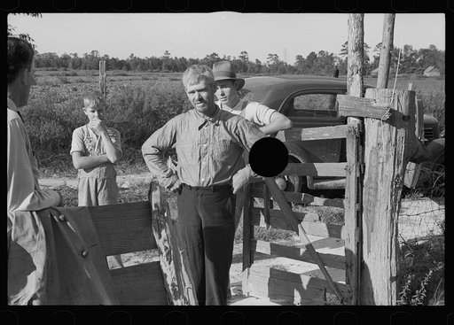 Untitled photo, possibly related to: Resettled farmer who has failed to cooperate with Wolf Creek Farm Project, Georgia