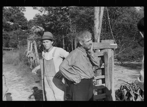 Untitled photo, possibly related to: Resettled farmer who has failed to cooperate with Wolf Creek Farm Project, Georgia
