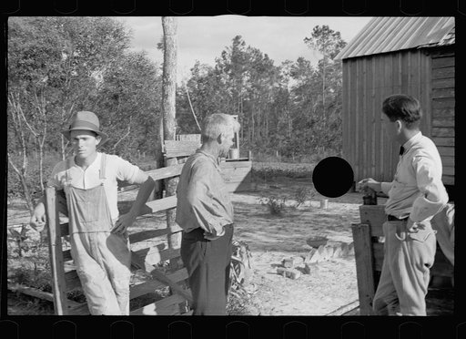 Untitled photo, possibly related to: Resettled farmer who has failed to cooperate with Wolf Creek Farm Project, Georgia