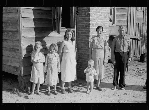 Untitled photo, possibly related to: Resettled farmer who has failed to cooperate with Wolf Creek Farm Project, Georgia