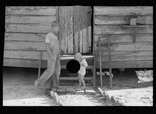 Untitled photo, possibly related to: Resettled farmer who has failed to cooperate with Wolf Creek Farm Project, Georgia
