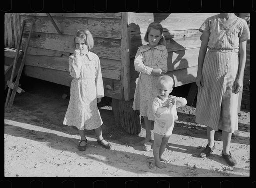 Untitled photo, possibly related to: Resettled farmer who has failed to cooperate with Wolf Creek Farm Project, Georgia