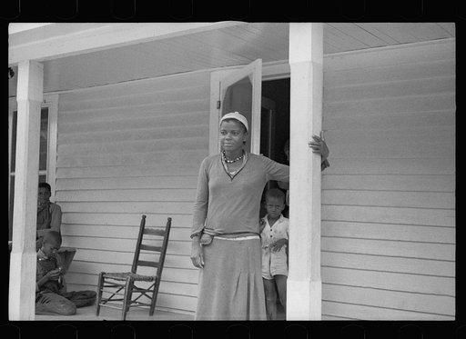 Untitled photo, possibly related to: Sharecropper's new home
