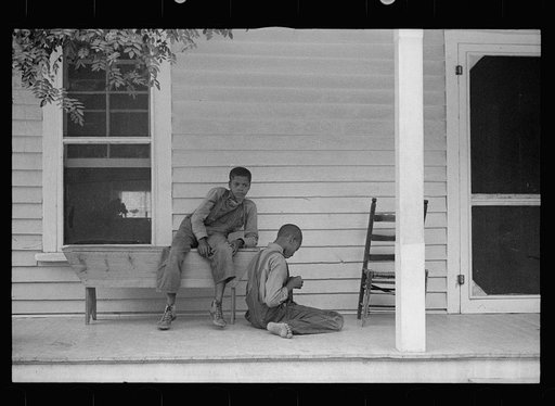 Untitled photo, possibly related to: Sharecropper's new home