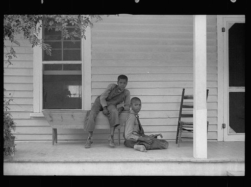 Untitled photo, possibly related to: Sharecropper's new home