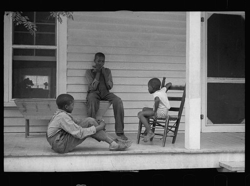 Untitled photo, possibly related to: Sharecropper's children