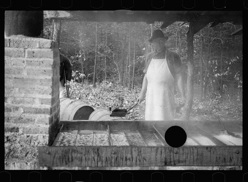 Untitled photo, possibly related to: Cooking sourghum syrup