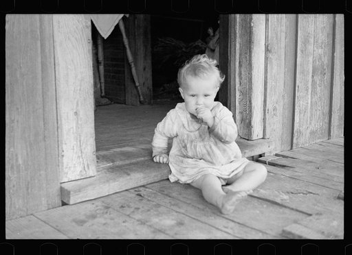 Child of North Carolina sharecropper, North Carolina