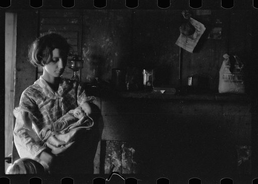 Untitled photo, possibly related to: Child of North Carolina sharecropper