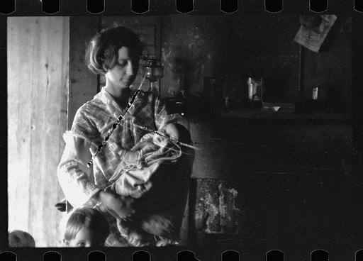 Untitled photo, possibly related to: Child of North Carolina sharecropper