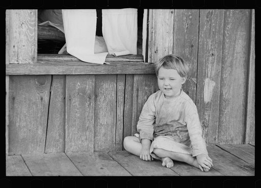 Child of sharecropper, North Carolina